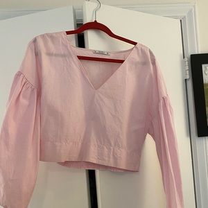 Pink Pull&Bear blouse